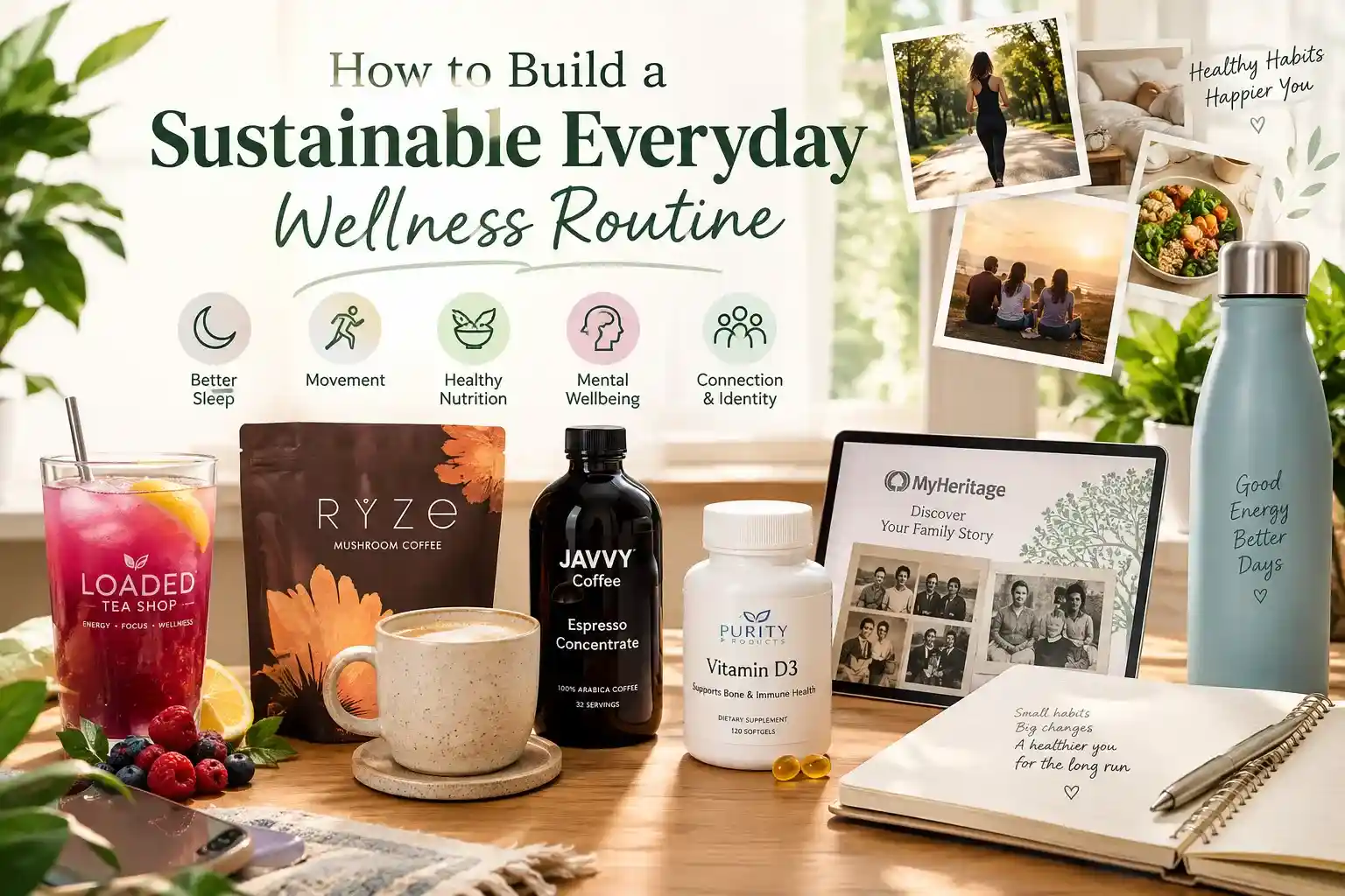 How to Build a Sustainable Everyday Wellness Routine