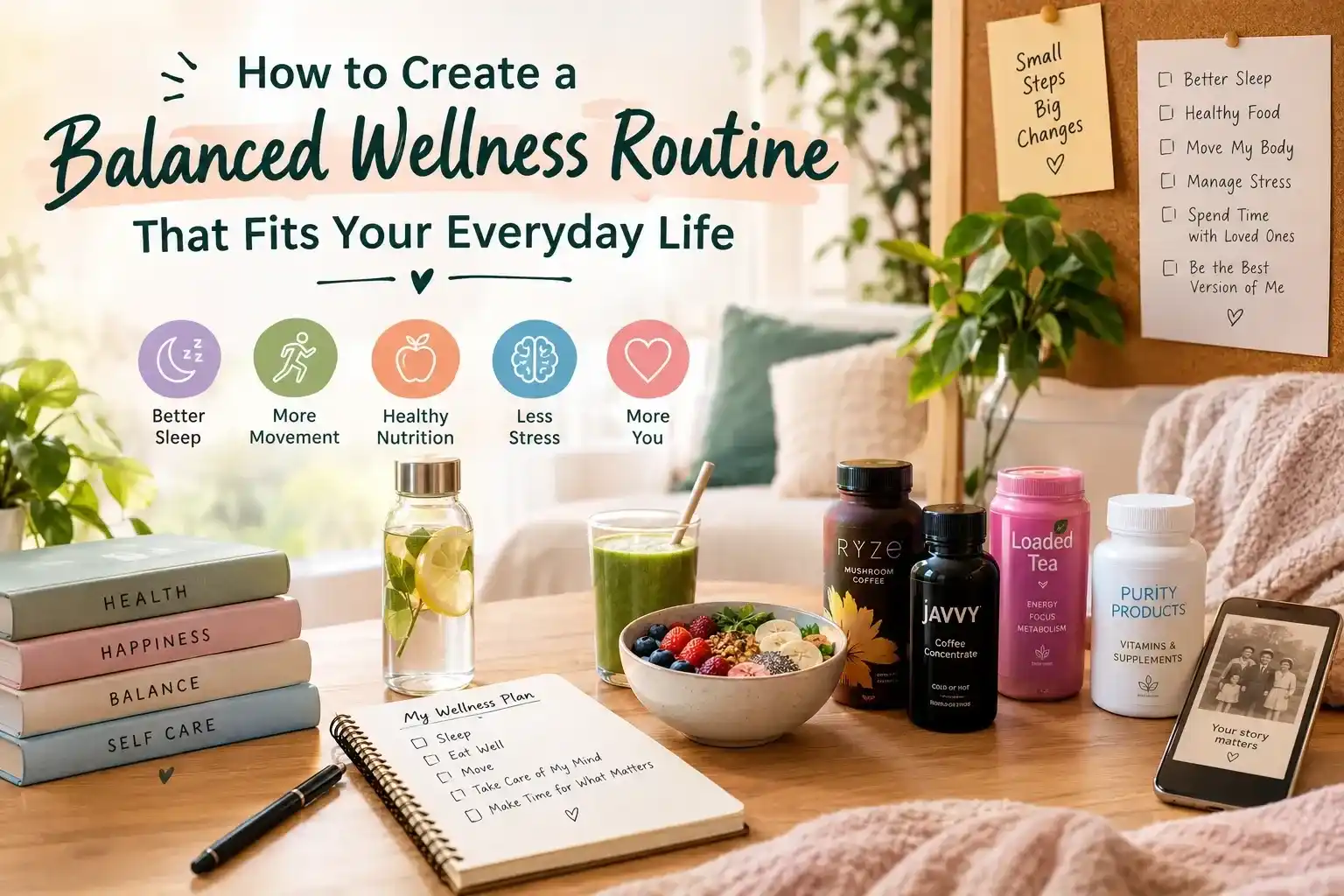 How to Create a Balanced Wellness Routine That Fits Your Everyday Life