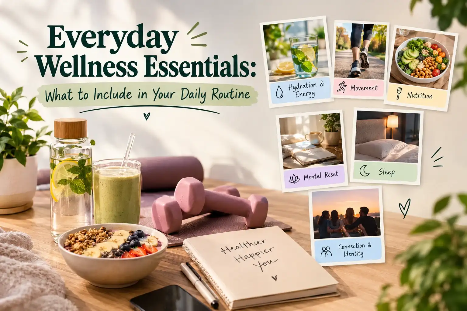 Everyday Wellness Essentials: What to Include in Your Daily Routine