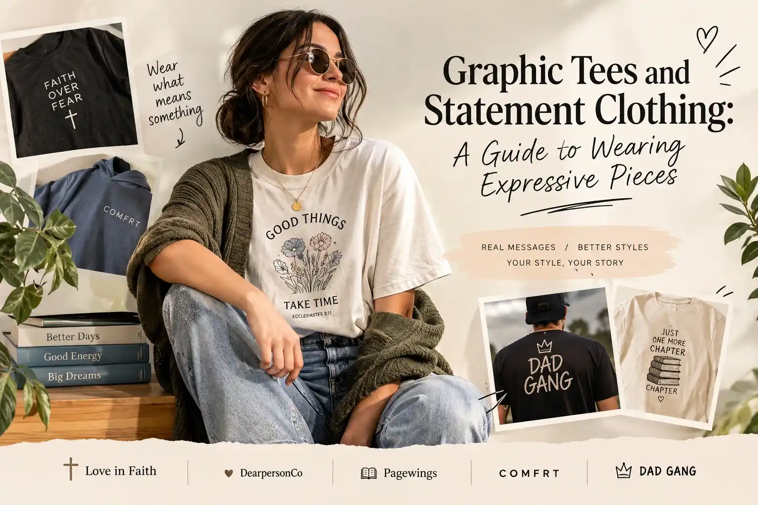 Graphic Tees and Statement Clothing: A Guide to Wearing Expressive Pieces