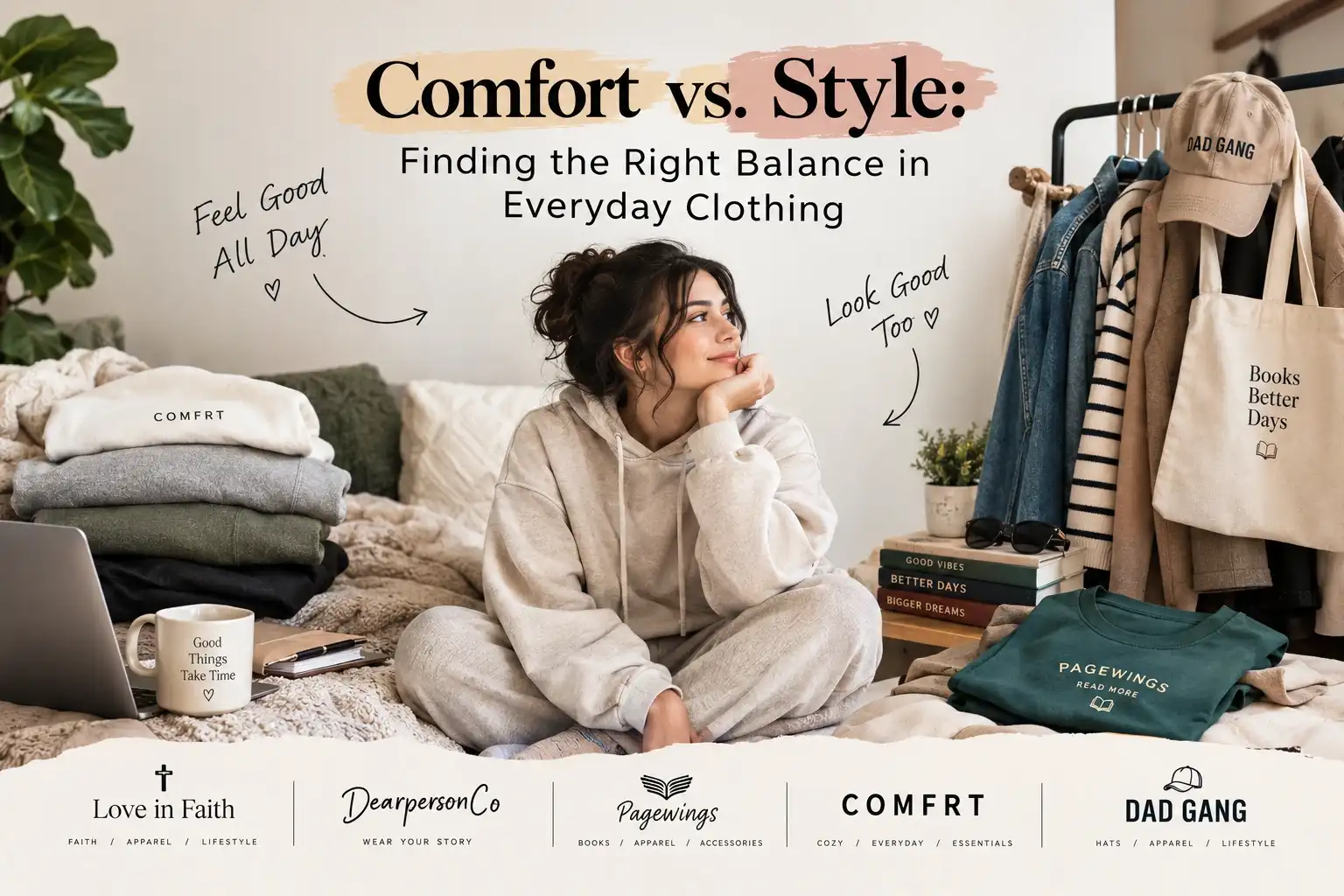 Comfort vs. Style: Finding the Right Balance in Everyday Clothing