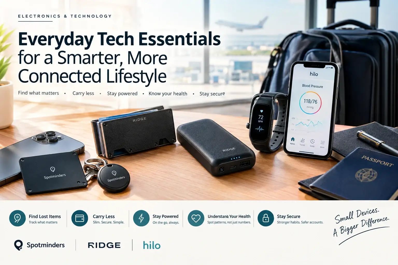 Everyday Tech Essentials for a Smarter, More Connected Lifestyle